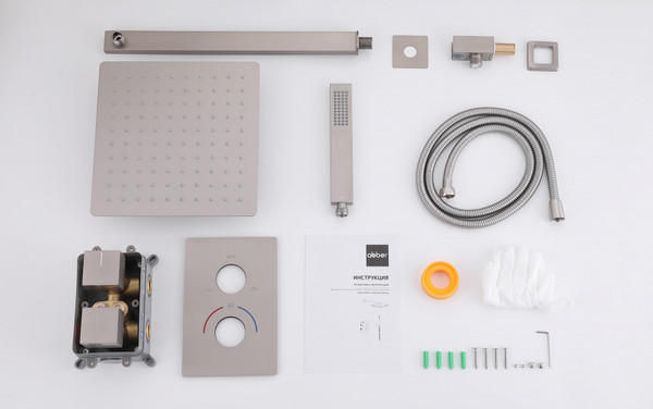 Душевая система со смесителем Abber Daheim AF8251SP