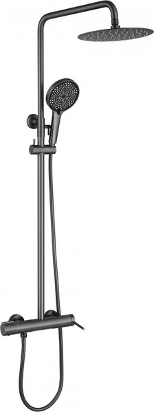 Душевая система со смесителем Abber Emotion AF8816NGL - фото