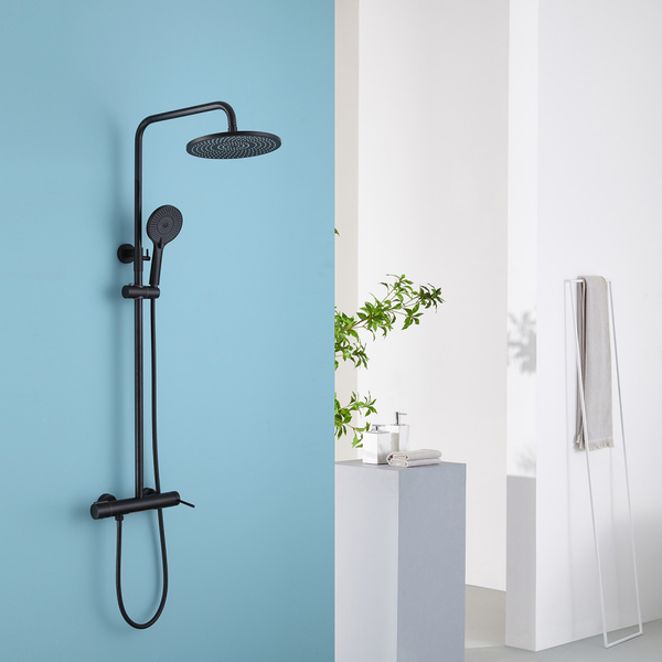 Душевая система со смесителем Abber Emotion AF8816BL