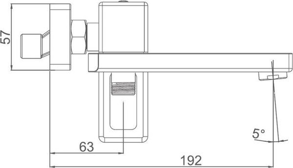 Смеситель Gerhans K13027D
