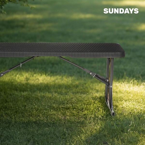 Скамья складная Sundays AC-ZD183R 183х28х43