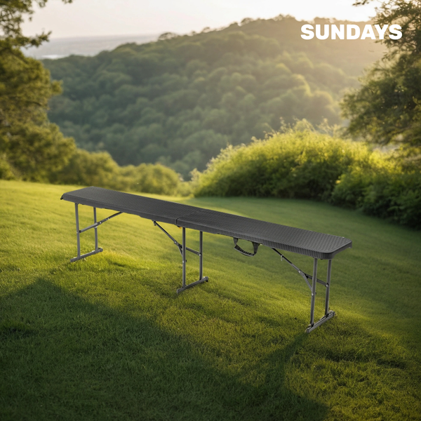 Скамья складная Sundays AC-ZD183R 183х28х43