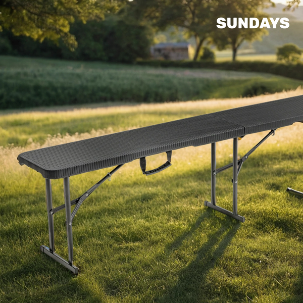 Скамья складная Sundays AC-ZD183R 183х28х43