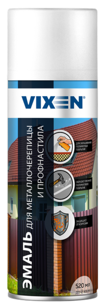 Эмаль Vixen Для металлочерепицы и профнастила VX48017 - фото