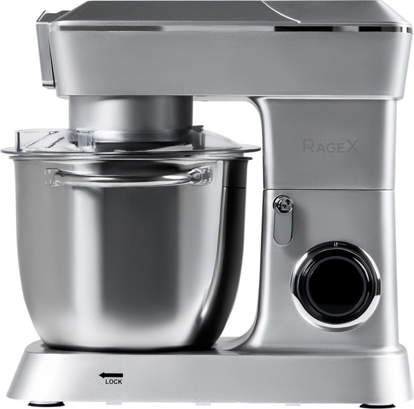 Кухонный комбайн RAGEX R112-900 (серебристый)