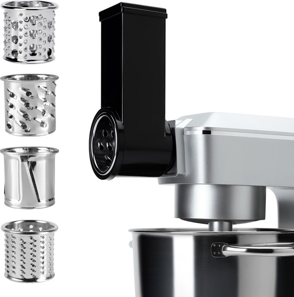 Кухонный комбайн RAGEX R112-900 (серебристый)