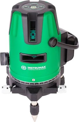 Лазерный уровень Instrumax Constructor 4D Green + штатив телескопический / IM0140_K 