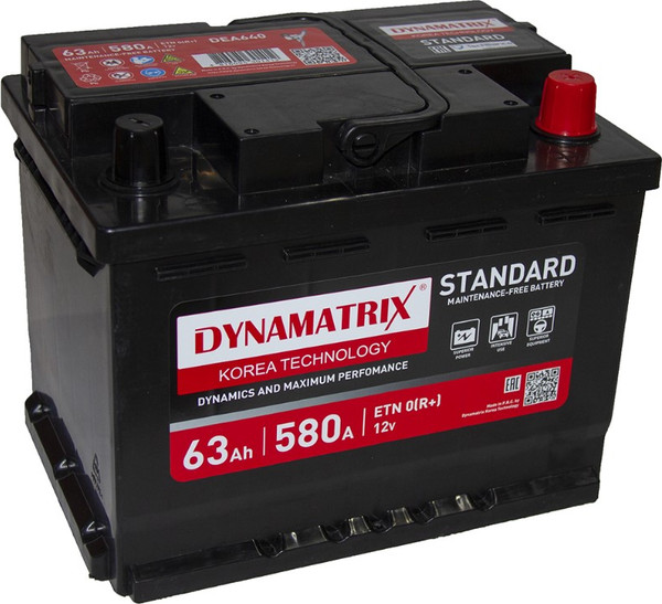 Автомобильный аккумулятор Dynamatrix DEA640 - фото