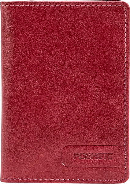 Обложка для автодокументов Poshete 604-127-V-K/NP-RED - фото