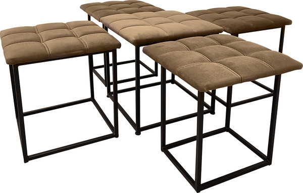 Пуф-трансформер Мир стульев 5в1