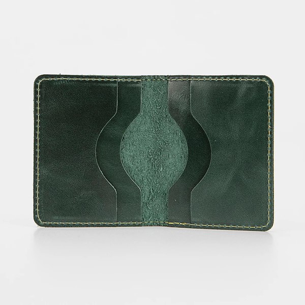 Визитница Poshete 604-130-V/NP-GRN