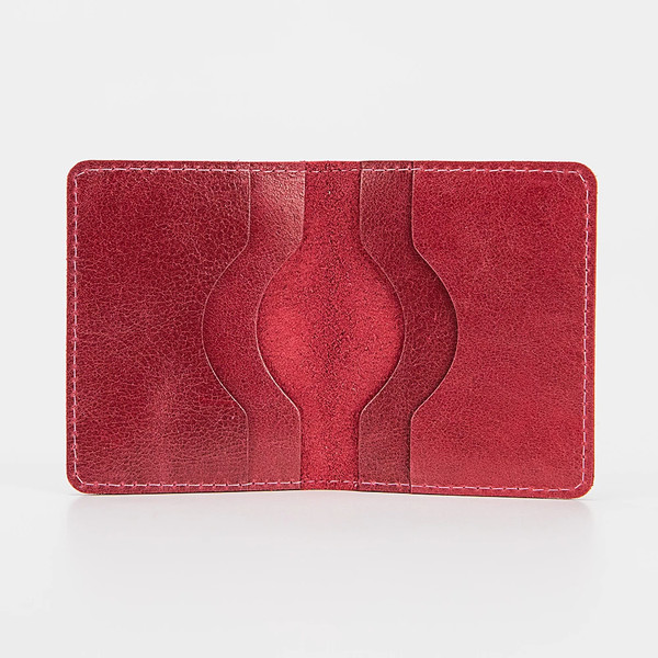 Визитница Poshete 604-130-V/NP-RED