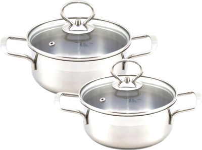 Набор кастрюль Кухар Крокус Классика