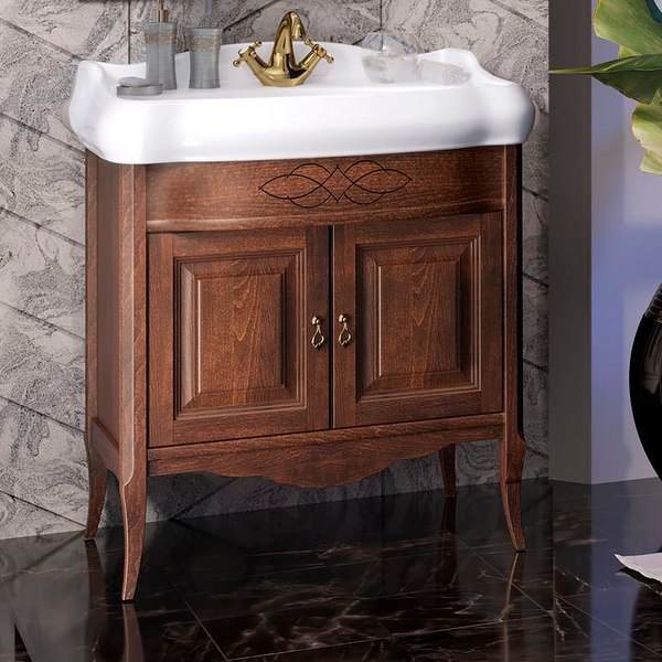 Тумба с умывальником Opadiris Лоренцо 80 / Z000000675+030300-u-01 - фото