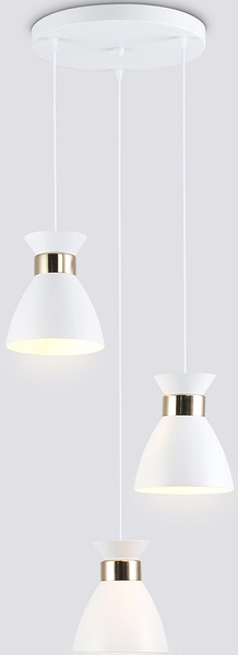 Люстра Ambrella TR8467/3 WH/FGD - фото