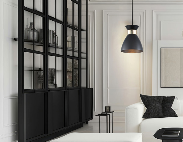 Потолочный светильник Ambrella TR8468 BK/FGD