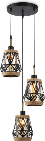 Люстра Ambrella TR8522/3 BK/SB