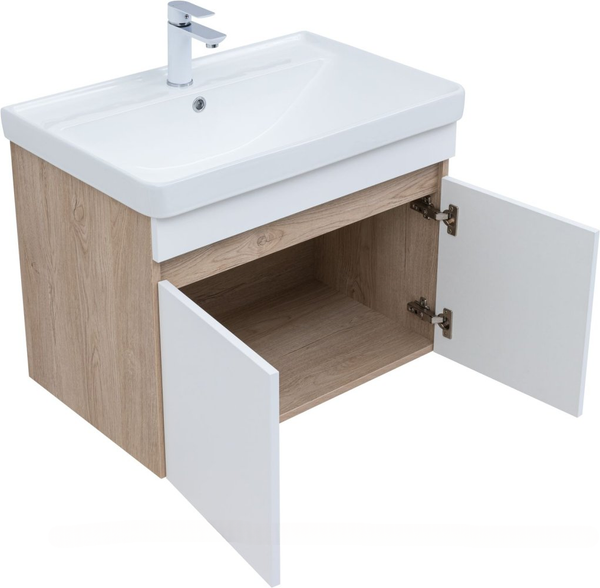 Тумба под умывальник Aquanet Оптима 80 / 344801