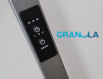 Полотенцесушитель электрический GRANULA Квадро Сплит 50х80