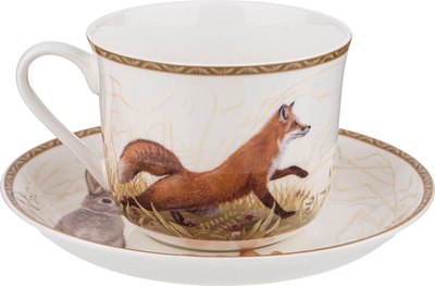 Чашка с блюдцем Lefard Охота 415-2221