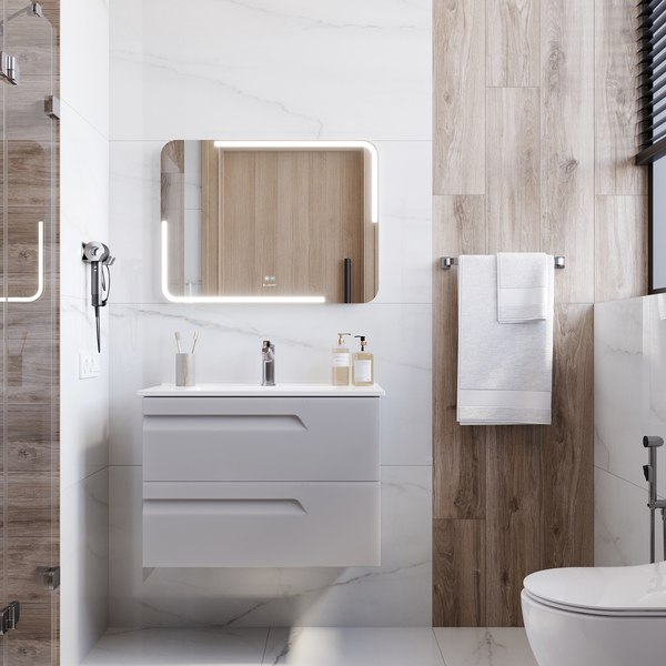 Зеркало Laparet Atlas 80x60 - фото