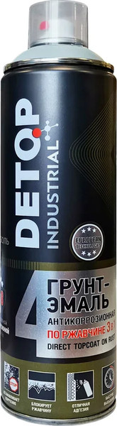 Грунт-эмаль Detop №4 по ржавчине 3в1 DTI-A07715 - фото