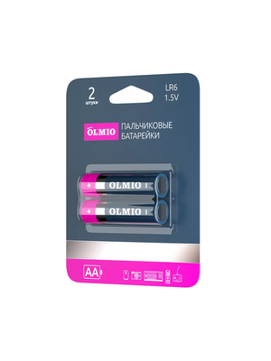 Комплект батареек Olmio AA/LR06 Alkaline
