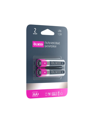 Комплект батареек Olmio AA/LR06 Alkaline