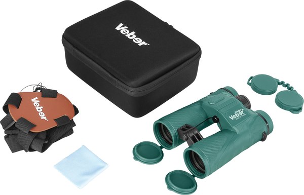 Бинокль Veber Winger 8x40 RFS1500 с лазерным дальномером /31921