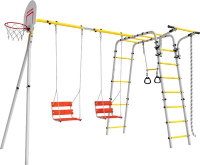 Игровой комплекс Romana Акробат-2-PRO / 103.19.05+1.Д-26.02+1.Д-26.02 Т.23.01  - фото