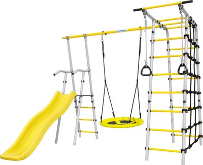Игровой комплекс Romana Богатырь / 103.07.06 + качели 1.Д-26.04 Т.24.00  - фото
