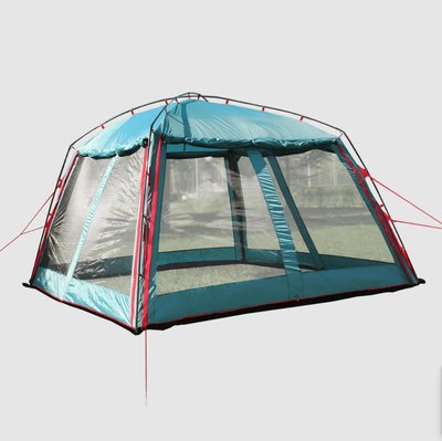 Туристический шатер BTrace Camp / T0465 (зеленый/красный)