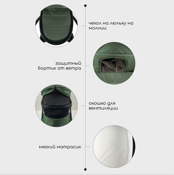 Детская универсальная коляска Bubago Lotta 3 в 1 / BG 150-4