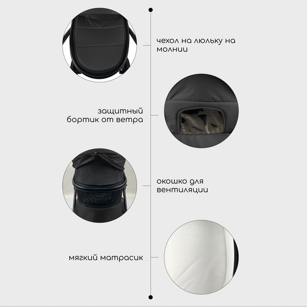 Детская универсальная коляска Bubago Lotta 3 в 1 / BG 150-1