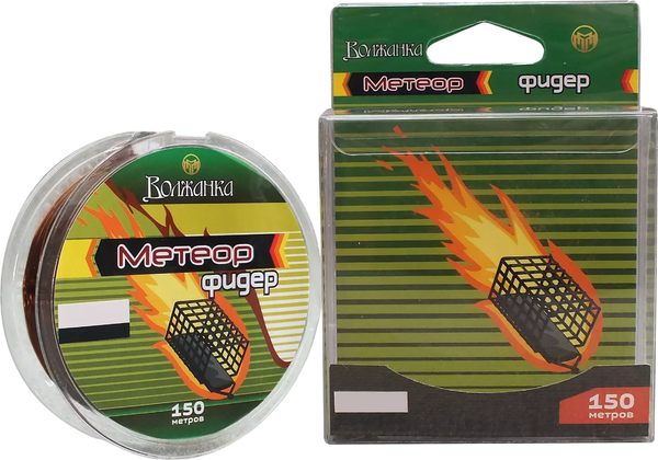 Леска монофильная Волжанка Метеор Фидер 0.28мм 5.61кг / ML-FB-028 - фото