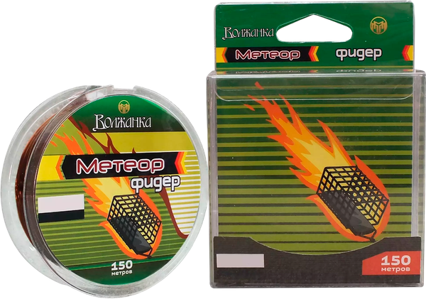 Леска монофильная Волжанка Метеор Фидер 0.35мм 8.21кг / ML-FB-035 - фото