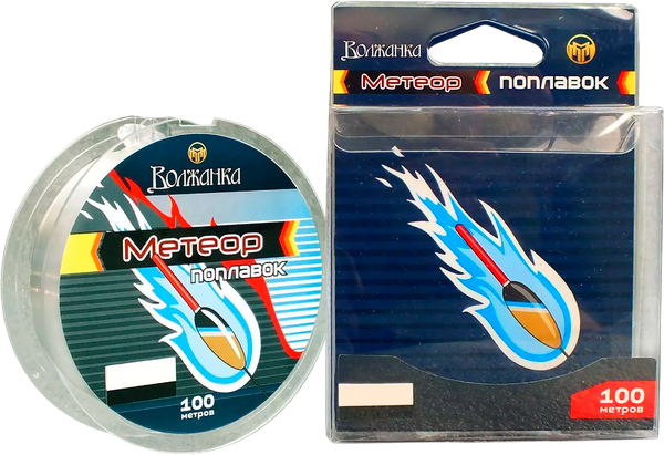 Леска монофильная Волжанка Метеор Поплавок 0.12мм 1.26кг / ML-PP-012 - фото