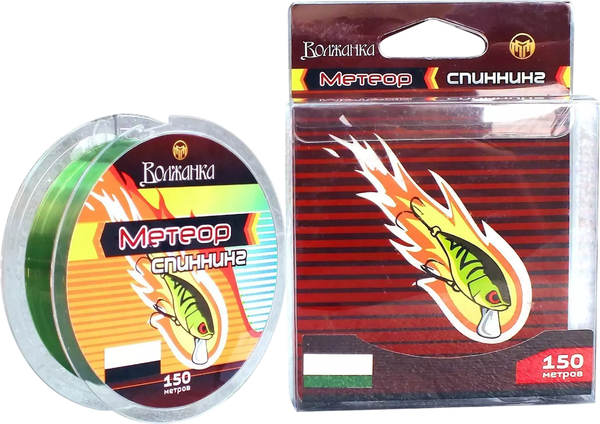 Леска монофильная Волжанка Метеор Спиннинг 0.16мм 2.1кг / ML-SG-016 - фото