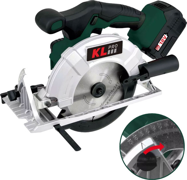 Дисковая пила KLPRO KLDAT18B-00
