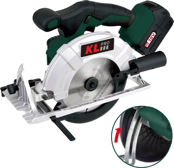 Дисковая пила KLPRO KLDAT18B-00