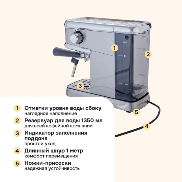 Кофеварка эспрессо Multinel Krema