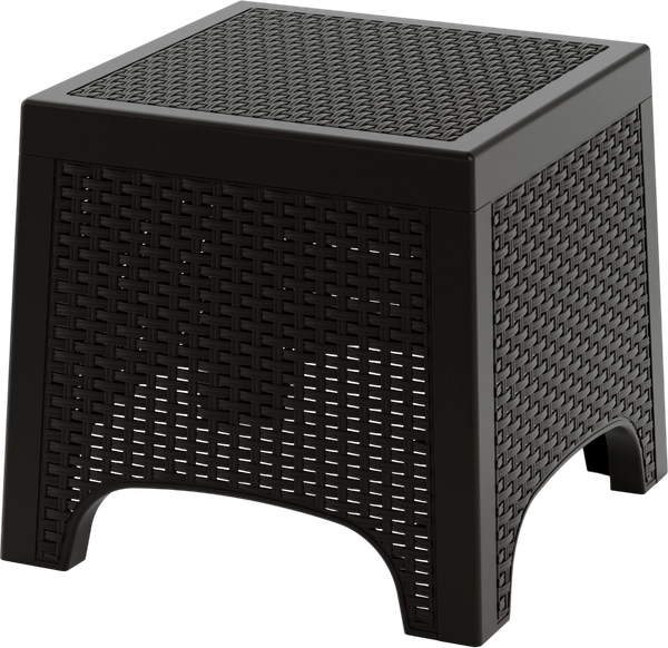 Кофейный столик садовый Альтернатива Ротанг Лайт / М8911 (мокко) - фото