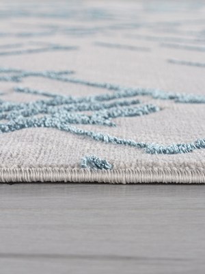 Ковер Merinos Liman F164-OVAL-GRAY-D.BLUE