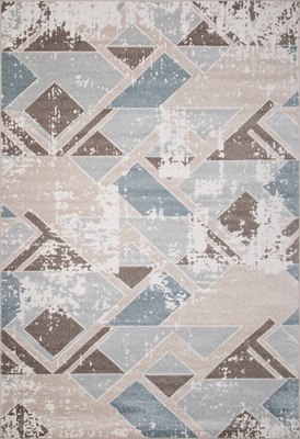 Ковер Merinos Naturel D979-STAN-BEIGE-BLUE - фото