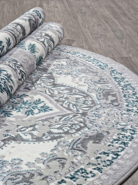 Ковер Merinos Palermo F290-OVAL-GRAY