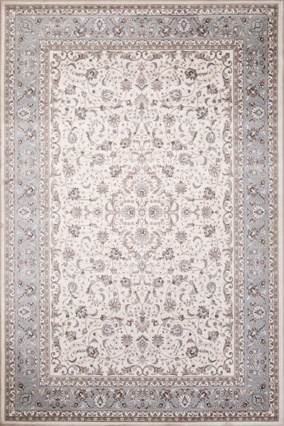 Ковер Merinos Valencia Deluxe F014-STAN-CREAM-L.BLUE - фото