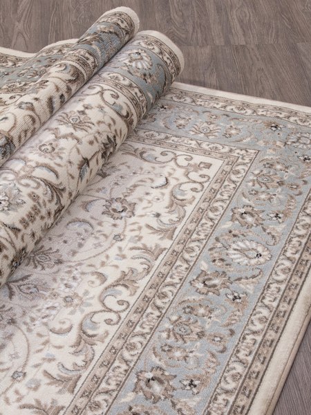 Ковер Merinos Valencia Deluxe F014-STAN-CREAM-L.BLUE