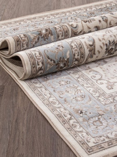 Ковер Merinos Valencia Deluxe F014-STAN-CREAM-L.BLUE