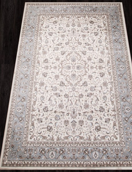 Ковер Merinos Valencia Deluxe F014-STAN-CREAM-L.BLUE