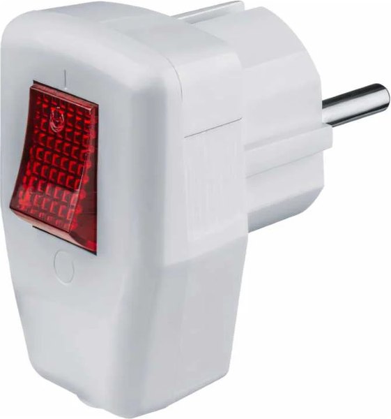Вилка штепсельная Navigator NCA-PL05-16A-ESC-WH / 61364 - фото